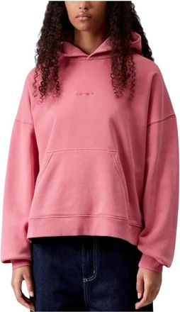 Carhartt Work in Progress Hooded Benton Sweatshirt - Dames - Hoodies - Roze - XS - Katoen - Hoodies & sweatvesten
