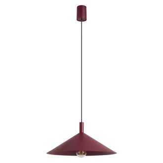 Sollux Lighting L&aacute;mpara colgantes borgo&ntilde;a acero alt. 135 cm