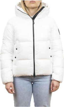 Save The Duck Biddy Jacket - Dames - Winterjassen - Wit - S - Leer - Jassen
