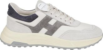 Hogan Hyperlight Sneakers - Heren - Sneakers - Wit - 41 1/2 EU - Leer - Schoenen