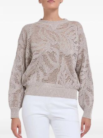 Brunello Cucinelli Open-knit Sweater
