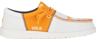 HeyDude Mens Tennessee Volunteers HEYDUDE Tennessee Wally Tri Slides - Shoes Orange/White Size 10.0