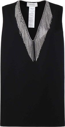 Sportmax Cady Top With Rhinestones