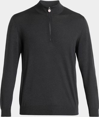 Kiton Wool Crewneck Sweater