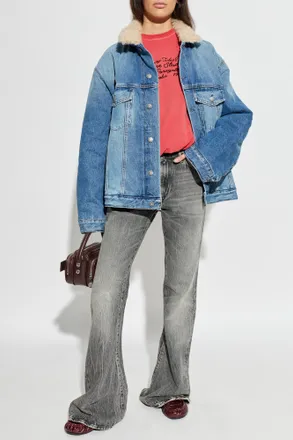 Acne Studios Denim Jacket, Womens, Blue