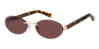 Marc Jacobs MARC 929/S Y11/4S Womens Sunglasses Gold Size 57