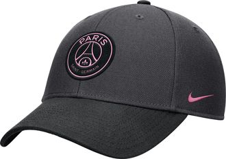 Nike PSG Nike Mens Rise Structured Cap in Grey | C16701C108PSGF-ANT