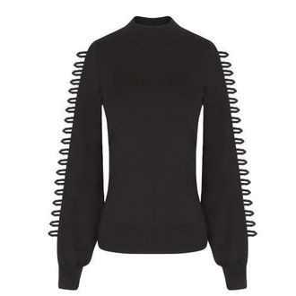 Anne Fontaine Parfum Top in Black at Nordstrom, Size Medium Eu