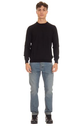 Barba Extrafin Virgin Wool Crewneck Sweater
