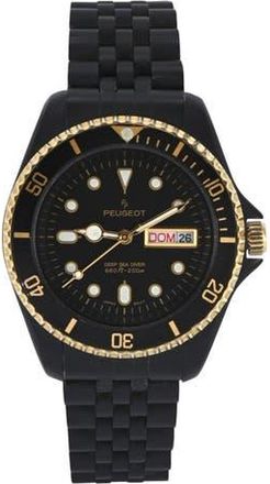 Peugeot Sport Day Date Rotating Bezel Bracelet Watch- 40MM in Black at Nordstrom
