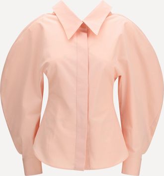 Givenchy Cut-out cotton poplin Shirt Female 38