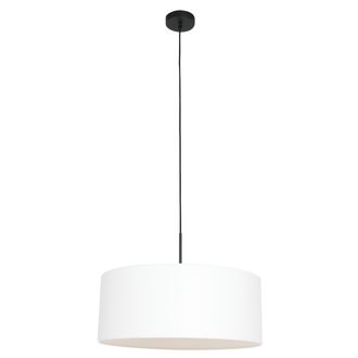 Steinhauer Steinhauer - L&aacute;mpara Colgante - Sparkled Light - Blanco - Lino