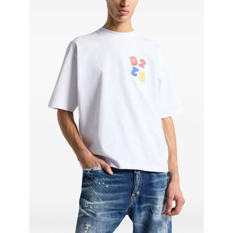 Dsquared2 Upside Down Loose Fit T-shirt