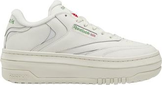Reebok Womens Club C Extra - Shoes White/Green Size 07.5