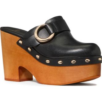 Kate Spade New York halo platform clog in Black at Nordstrom, Size 11