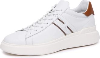 Hogan H580 H Slash - Heren - Sneakers - Wit - 43 EU - Leer - Schoenen