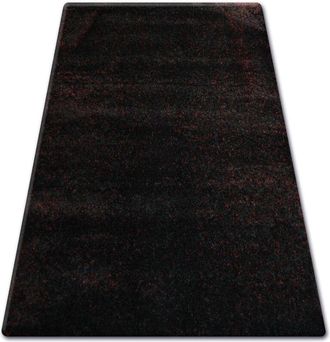 RugsX Carpet SHAGGY NARIN P901 black and red black 200x290 cm