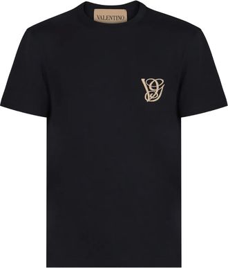 Valentino Garavani T-shirt con logo - Blu