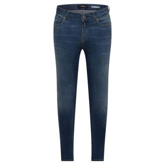 Replay Anbass katoenen slim-fit jeans voor dames (Blauw)
