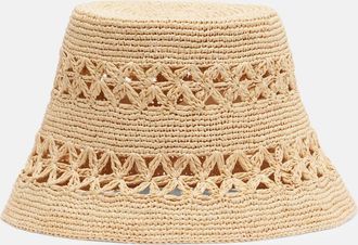 Zimmermann Raffia bucket hat