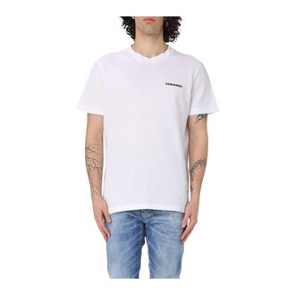 Dsquared2 Hombre, Camisetas, Blanco, Talla: M