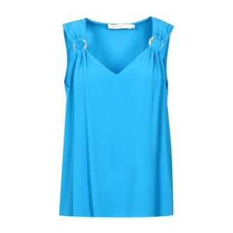 Simona Corsellini Mujer, Camisetas, Azul, Talla: M