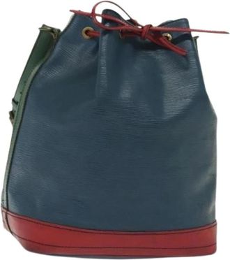 Louis Vuitton Pre-owned Bucket Bags, female, Blue, Size: ONE SIZE Pre-owned Bucket Bag