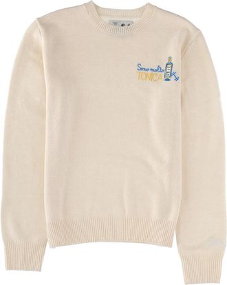 MC2 Saint Barth New Queen Jersey With Embroidery