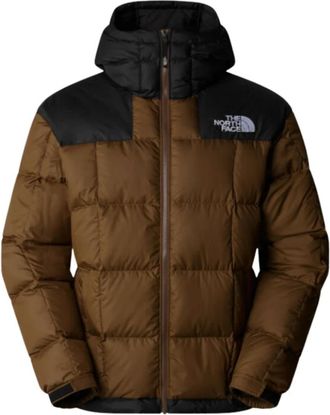 The North Face Gewatteerde jas met capuchon in Smokey Brown - Heren - Ski Jassen - Bruin - S - Fitness