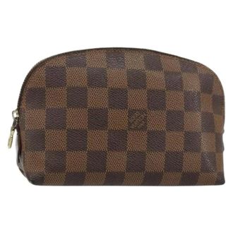 Louis Vuitton Pochette in Tela Pre-owned - - Pre-owned - Donna - Marrone - ONE SIZE