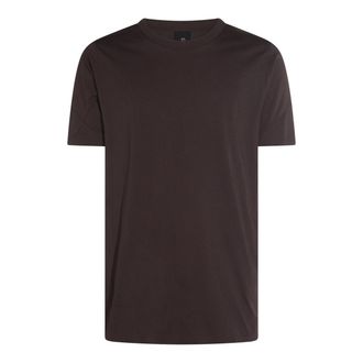 Thom Krom T-Shirts And Polos Night Brown-Uomo