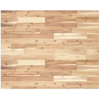vidaXL Vidaxl - Tablero escritorio madera maciza acacia sin tratar 100x80x2 cm