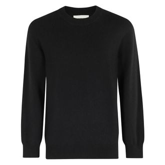 A Paper Kid Black Knitted Crew Neck Jumper
