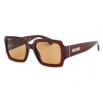 Moschino MOS063/S 0C9A70 Transparent Red/Brown