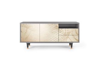 StoryZ Mueble de TV arena 2 cajones y 2 puertas L 125 cm