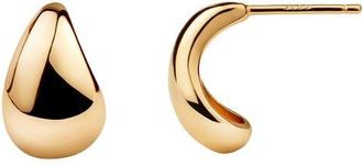Made by Mary Gloss Drop Stud Earrings in Gold Vermeil at Nordstrom
