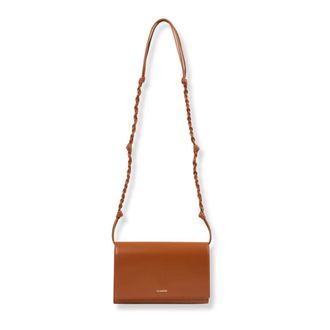 Jil Sander Cross Body Bags, female, Brown, Size: ONE SIZE Tangle Crossbody Bag