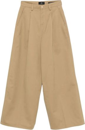 7 For All Mankind pleated trousers - Neutrals