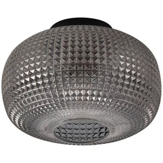 Lindby L&aacute;mpara De Techo hildur En Gris Vidrio - Lindby