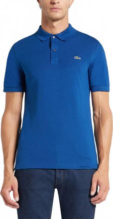 Lacoste Short Sleeve Classic Pique Polo In Heritage