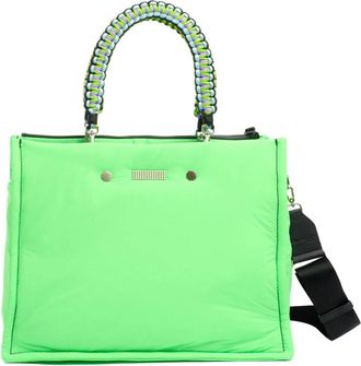 Clio Goldbrenner Flex Nylon Handbags Appel Pruim - Dames - Handtassen - Groen - ONE Size - Nylon - Tassen