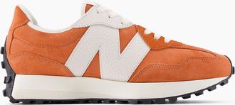 New Balance Mens NEW BALANCE 327 TRAINER CINNAMON/SEA SALT - Orange - Size: 10