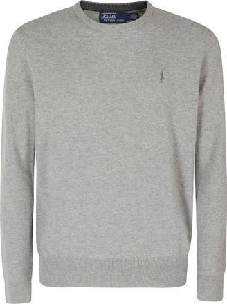 Polo Ralph Lauren Maglione girocollo a maniche lunghe - - Knitwear - Uomo - Grigio - S