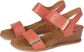 Söfft Verdi II Womens Sandals Canyon Coral Woven : 11 M (B), Leather