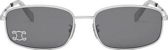 Celine Sunglasses Cl40285 U 16 A Triomphe Silver/Grey Women