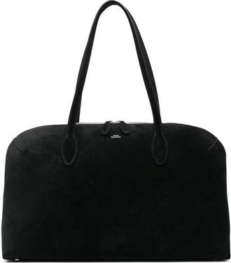 Toteme Day Suede Leather Tote Bag