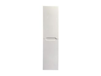 VENTE-UNIQUE.COM Columna de ba&ntilde;o efecto madera blanco