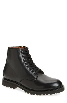 Allen Edmonds Hugo Lug Sole Boot in Black at Nordstrom Rack, Size 10.5