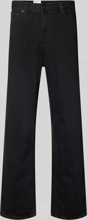 Carhartt Work in Progress Wide Fit Jeans im 5-Pocket-Design Modell Aaron in Black, Gr&ouml;&szlig;e 29