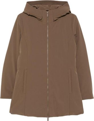Woolrich Parka con cappuccio Firth - - Coats - Donna - Marrone - L